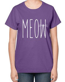 Meoww - cats-  Ladies T-Shirt