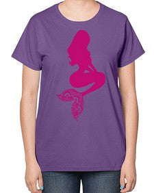 MermaidMandalaUpdated 933# - mandala-  Ladies T-Shirt