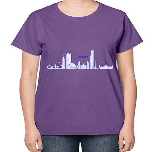 Mexico 1278# - cities-  Ladies T-Shirt