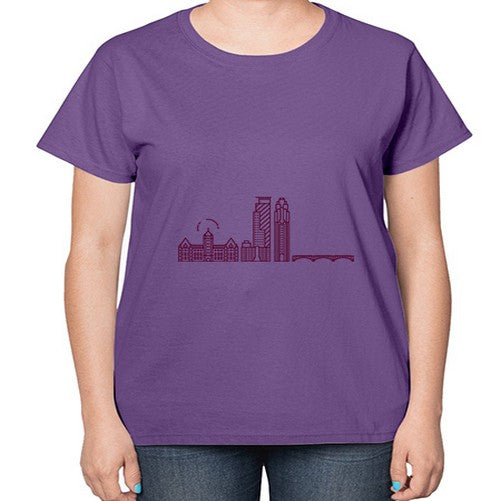 Minneapolis 1306# - cities-  Ladies T-Shirt
