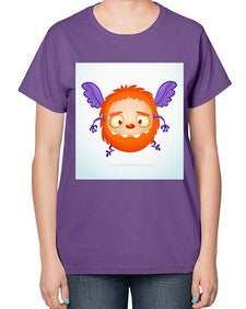 Monster 180# - cartoon general-  Ladies T-Shirt