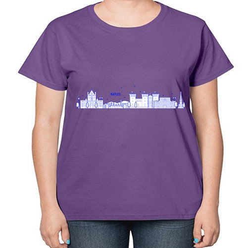 Naples 1413# - cities-  Ladies T-Shirt