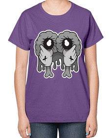 Need more sleep 195# - cartoon general-  Ladies T-Shirt