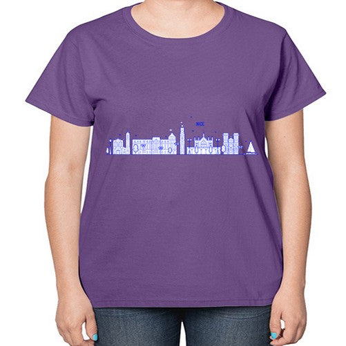 Nice 1488# - cities-  Ladies T-Shirt