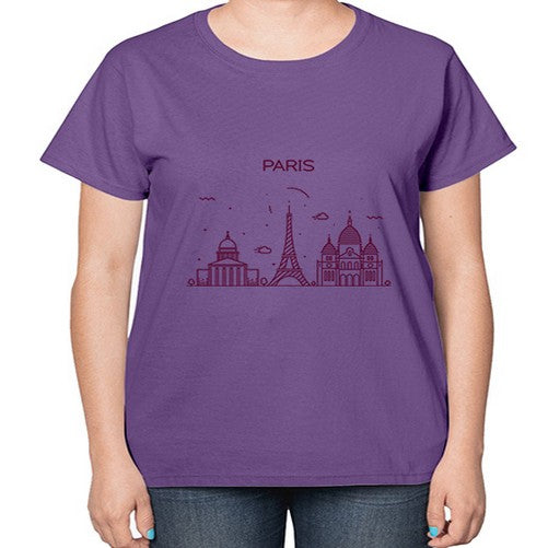Paris 1577# - cities-  Ladies T-Shirt