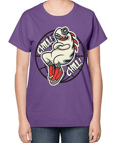 Pay the chills 201# - cartoon general-  Ladies T-Shirt