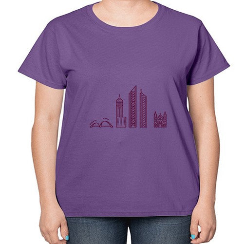 Perth 1596# - cities-  Ladies T-Shirt