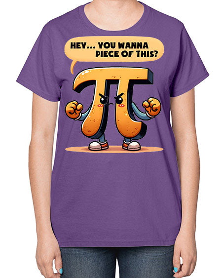 Piece of This Pi Sublimation 38# - pi-  Ladies T-Shirt