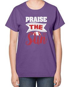 Praise the sun 41# - video games-  Ladies T-Shirt