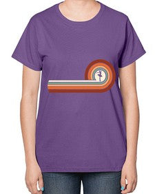 Retro ballet evolution for ballerinas ballet 179# - ballet-  Ladies T-Shirt