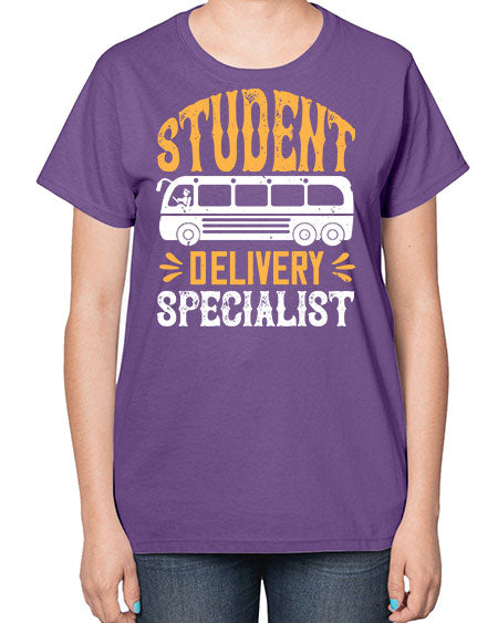 STUDENT DELIVERY SPECIALIST Style 1427# - Bus Driver-  Ladies T-Shirt