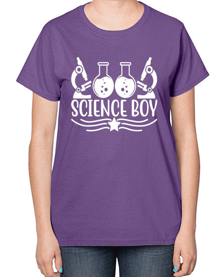 Science Boy 138# - general science-  Ladies T-Shirt