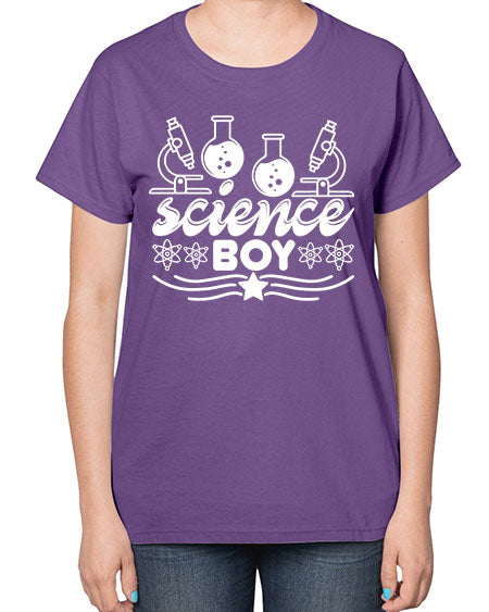 Science Boy 141# - general science-  Ladies T-Shirt