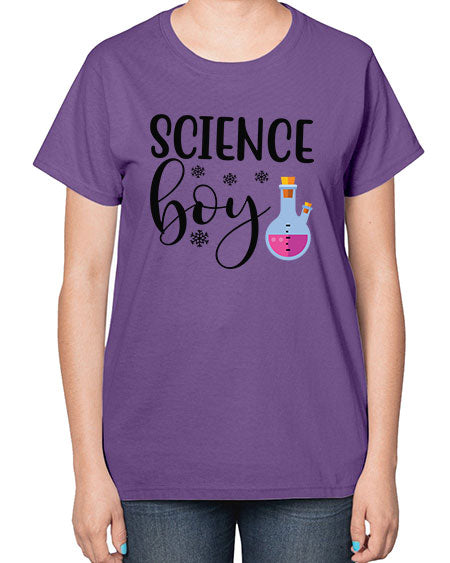 Science Boy 142# - general science-  Ladies T-Shirt