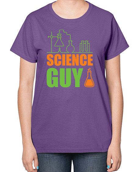 Science Guy 112# - general science-  Ladies T-Shirt