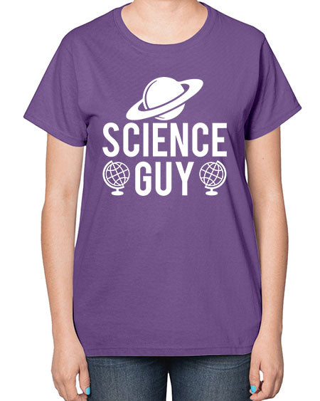 Science Guy 114# - general science-  Ladies T-Shirt