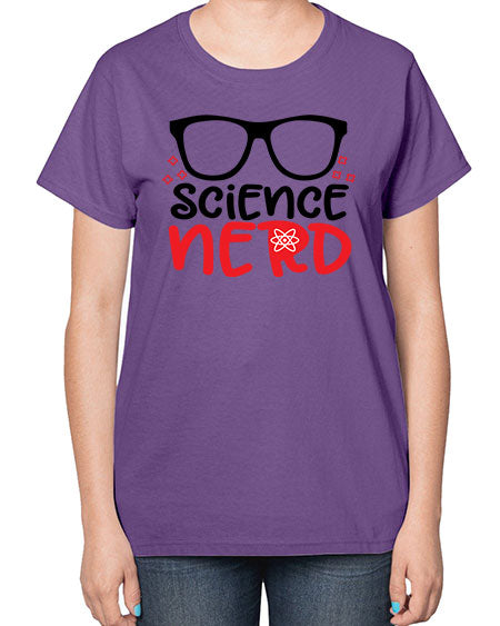 Science nerd 57# - general science-  Ladies T-Shirt