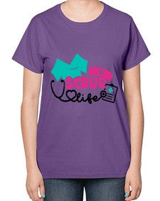 Scrub Life Style Style 1384# - nurse-  Ladies T-Shirt