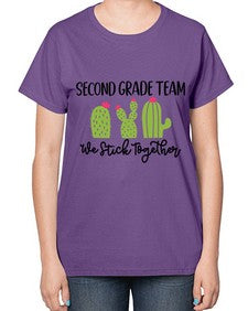 Second Grade Team 836# - second grade-  Ladies T-Shirt