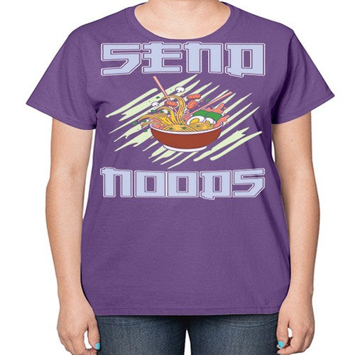Send Noods Japanese Noodles Bowl Anime 282# - anime-  Ladies T-Shirt
