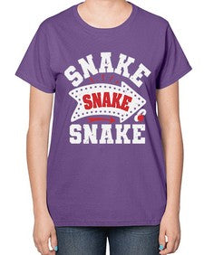 Snake Snake SNAKE 45# - video games-  Ladies T-Shirt