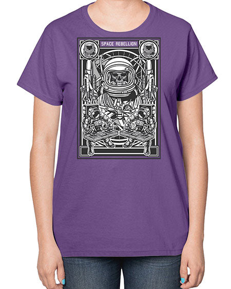 Space Rebellion 13# - space-  Ladies T-Shirt