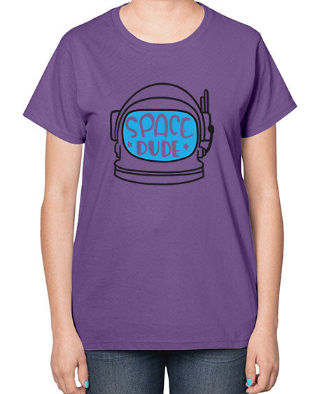 Spacedude 12# - space-  Ladies T-Shirt
