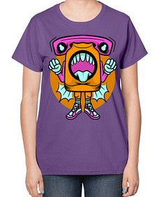 Spooky voices 232# - cartoon general-  Ladies T-Shirt