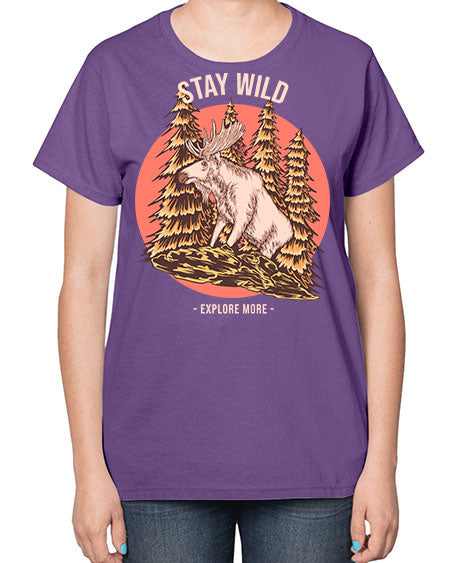 Stay Wild 16# - nature-  Ladies T-Shirt