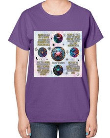 Straight Cancer 470# - cancer-  Ladies T-Shirt
