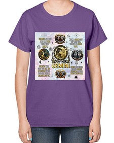 Straight Gemini 472# - gemini-  Ladies T-Shirt