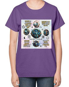 Straight Saggitarius 476# - sagittarius-  Ladies T-Shirt