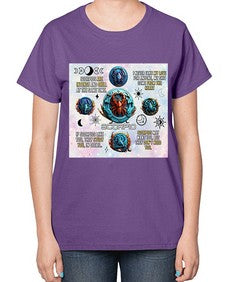 Straight scorpio 477# - scorpio-  Ladies T-Shirt