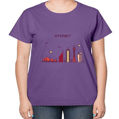 Sydney 1920# - cities-  Ladies T-Shirt