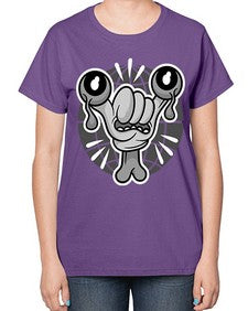 The nightmare 252# - cartoon general-  Ladies T-Shirt