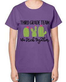 Third Grade Team 977# - third grade-  Ladies T-Shirt