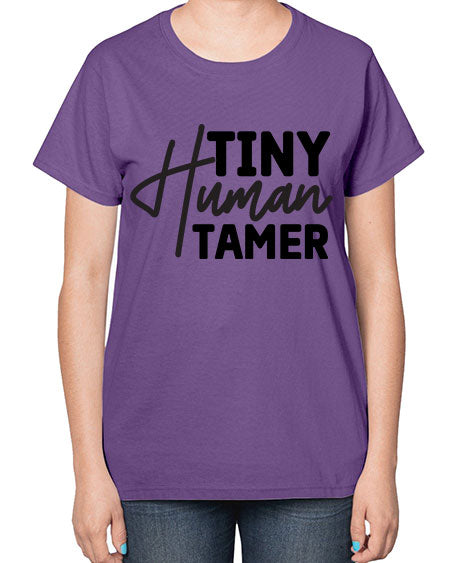 Tiny Human Tamer 466# - kids-  Ladies T-Shirt