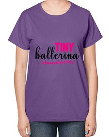Tiny ballerina 202# - ballet-  Ladies T-Shirt