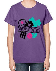 Trauma Queen Style Style 1584# - nurse-  Ladies T-Shirt