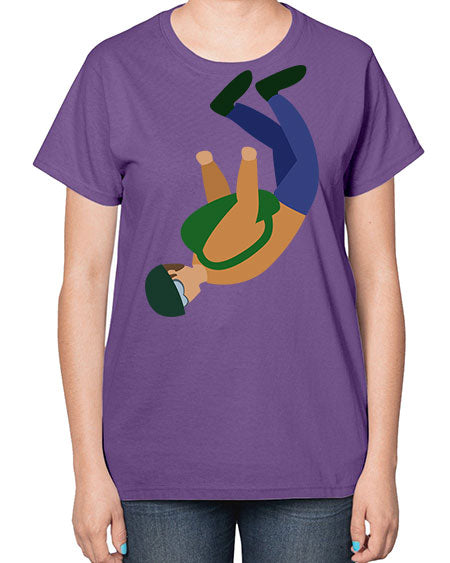 all in one 03# - parachute-  Ladies T-Shirt