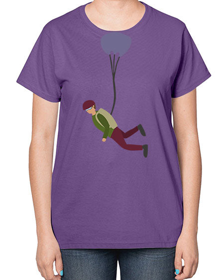 all in one 09# - parachute-  Ladies T-Shirt