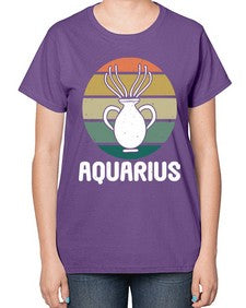 aquarius 78# - aquarius-  Ladies T-Shirt