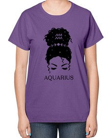 aquarius 81# - aquarius-  Ladies T-Shirt