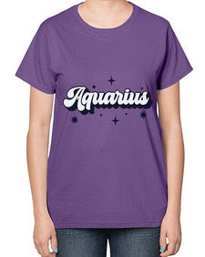 aquarius 82# - aquarius-  Ladies T-Shirt