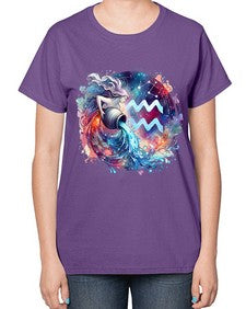 aquarius 90# - aquarius-  Ladies T-Shirt