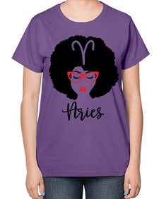 aries 122# - aries-  Ladies T-Shirt