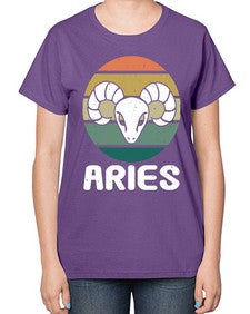 aries 134# - aries-  Ladies T-Shirt