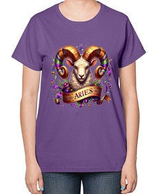aries 136# - aries-  Ladies T-Shirt