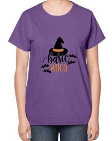 basic witch 49# - witch-  Ladies T-Shirt