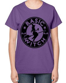 basicwitch 54# - witch-  Ladies T-Shirt